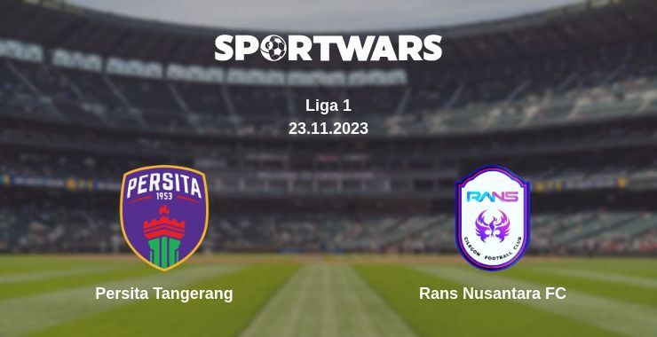 Result of the Persita Tangerang — Rans Nusantara FC match, 23.11.2023