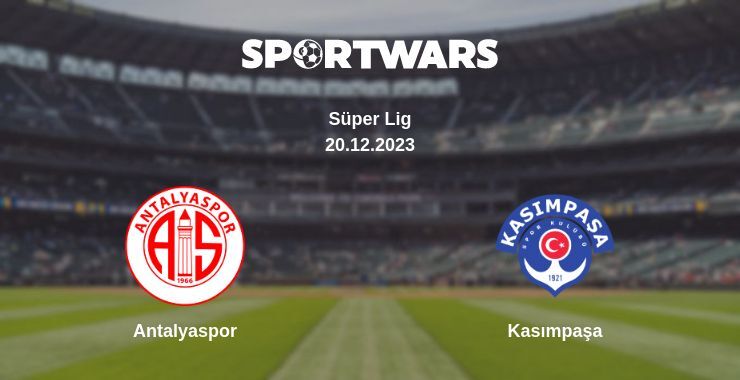 Antalyaspor — Kasımpaşa watch online for free 20.12.2023