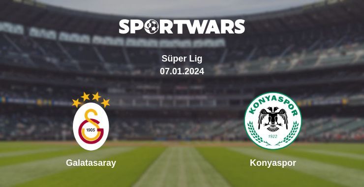 Galatasaray — Konyaspor watch online for free 07.01.2024