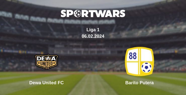 Dewa United FC — Barito Putera watch online for free 06.02.2024