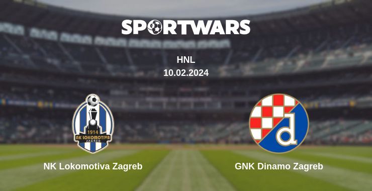 NK Lokomotiva Zagreb — GNK Dinamo Zagreb watch online for free 10.02.2024