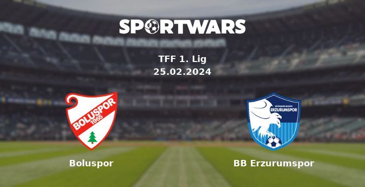 Boluspor — BB Erzurumspor watch online for free 25.02.2024