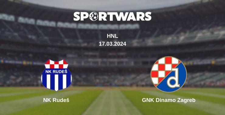 NK Rudeš — GNK Dinamo Zagreb watch online for free 17.03.2024