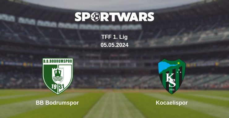 BB Bodrumspor — Kocaelispor watch online for free 05.05.2024