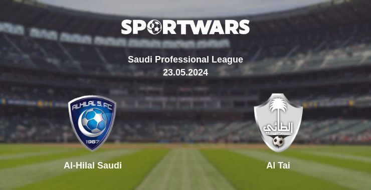 Al-Hilal Saudi — Al Tai watch online for free 23.05.2024