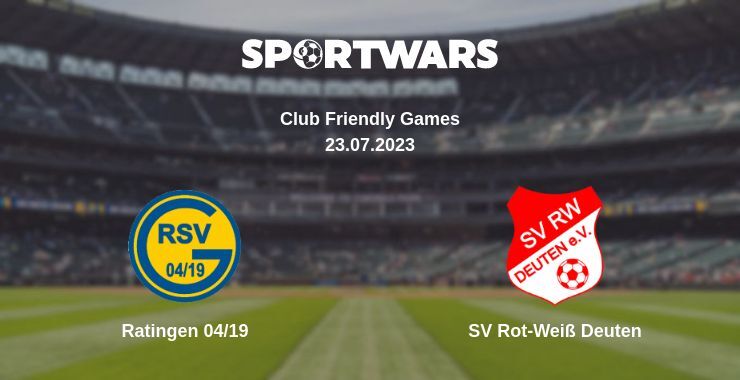 Ratingen 04/19 — SV Rot-Weiß Deuten watch online for free 23.07.2023