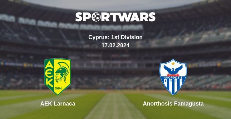 AEK Larnaca — Anorthosis Famagusta watch online for free 17.02.2024