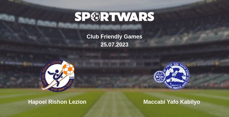 Hapoel Rishon Lezion — Maccabi Yafo Kabilyo watch online for free 25.07.2023