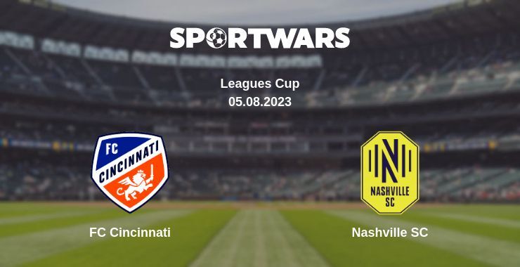 FC Cincinnati — Nashville SC watch online for free 05.08.2023