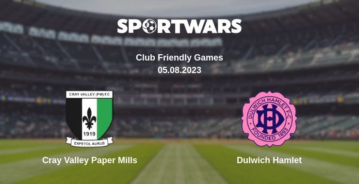 Cray Valley Paper Mills — Dulwich Hamlet watch online for free 05.08.2023