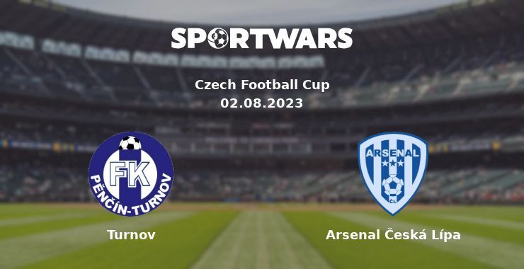 Turnov — Arsenal Česká Lípa watch online for free 02.08.2023