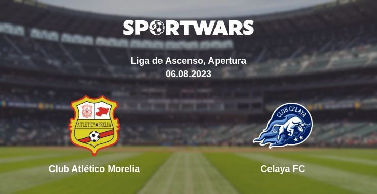 Club Atlético Morelia — Celaya FC watch online for free 06.08.2023