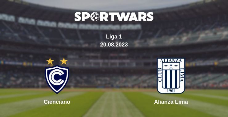 Cienciano — Alianza Lima watch online for free 20.08.2023