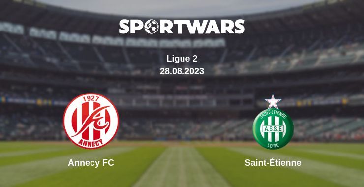 Annecy FC — Saint-Étienne watch online for free 28.08.2023