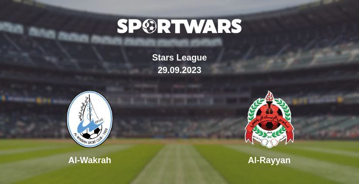 Al-Wakrah — Al-Rayyan watch online for free 29.09.2023