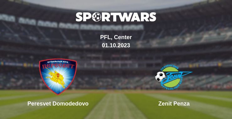 Peresvet Domodedovo — Zenit Penza watch online for free 01.10.2023