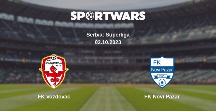 FK Voždovac — FK Novi Pazar watch online for free 02.10.2023