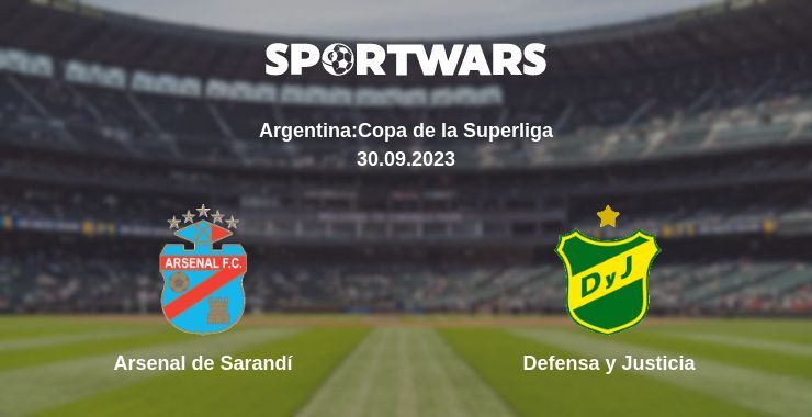 Arsenal de Sarandí — Defensa y Justicia watch online for free 30.09.2023