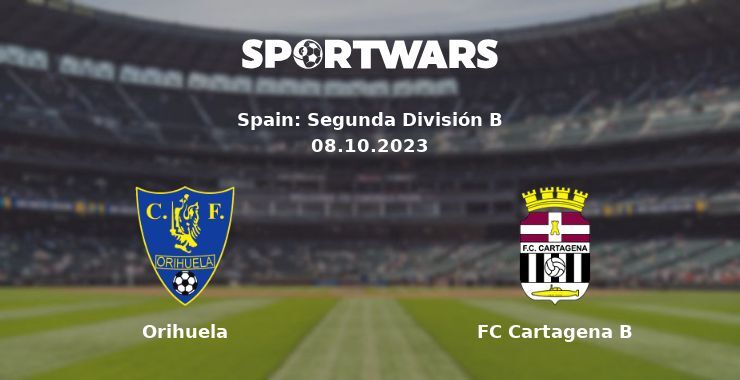 Orihuela — FC Cartagena B watch online for free 08.10.2023