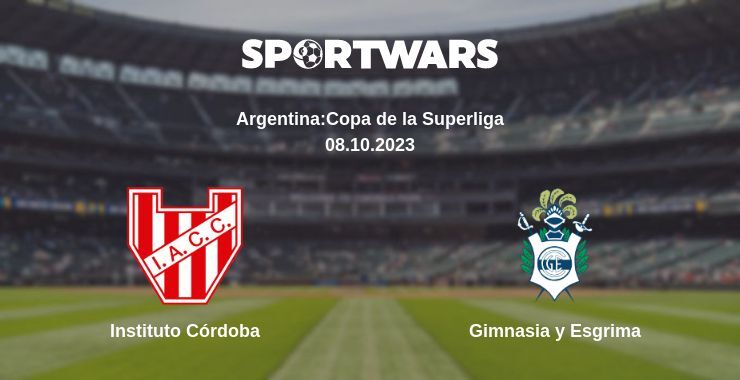 Instituto Córdoba — Gimnasia y Esgrima watch online for free 08.10.2023