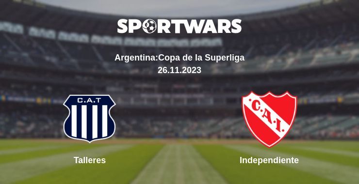 Talleres — Independiente watch online for free 26.11.2023