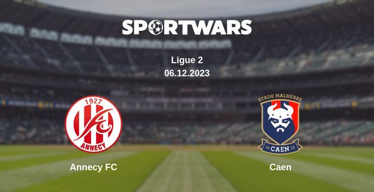 Annecy FC — Caen watch online for free 06.12.2023