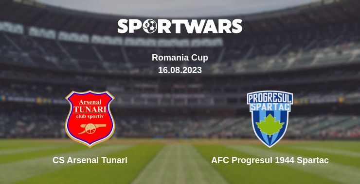 CS Arsenal Tunari — AFC Progresul 1944 Spartac, where to watch online broadcast