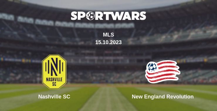 Nashville SC — New England Revolution watch online for free 15.10.2023