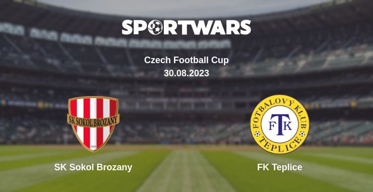 SK Sokol Brozany — FK Teplice watch online for free 30.08.2023