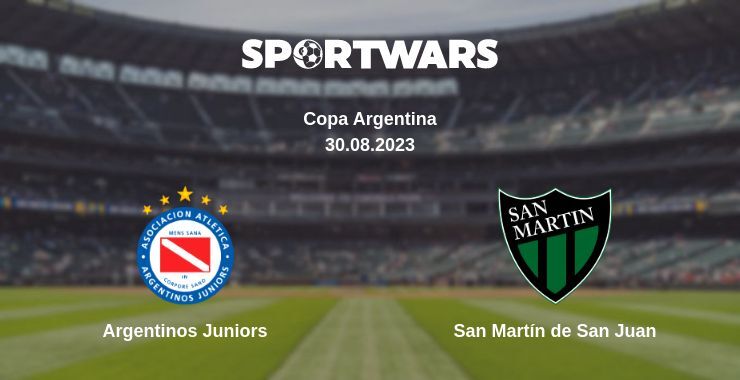 Argentinos Juniors — San Martín de San Juan watch online for free 30.08.2023