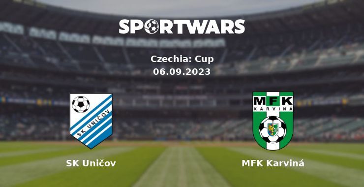 SK Uničov — MFK Karviná watch online for free 06.09.2023