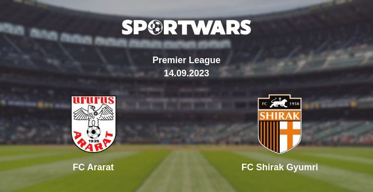 FC Ararat — FC Shirak Gyumri watch online for free 14.09.2023