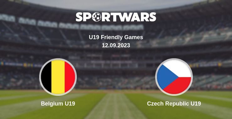 Belgium U19 — Czech Republic U19 watch online for free 12.09.2023