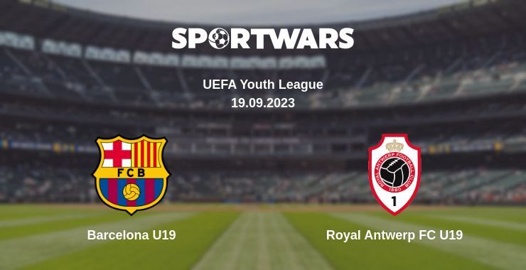 Barcelona U19 — Royal Antwerp FC U19 watch online for free 19.09.2023