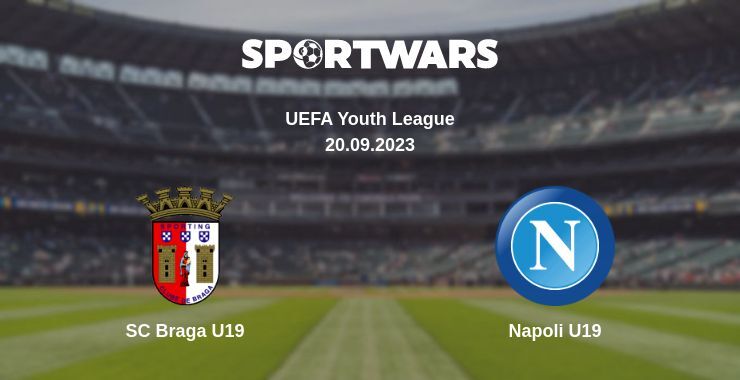 SC Braga U19 — Napoli U19 watch online for free 20.09.2023