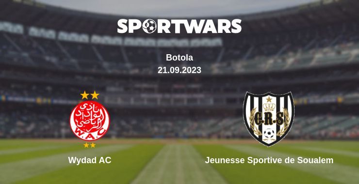 Wydad AC — Jeunesse Sportive de Soualem watch online for free 21.09.2023