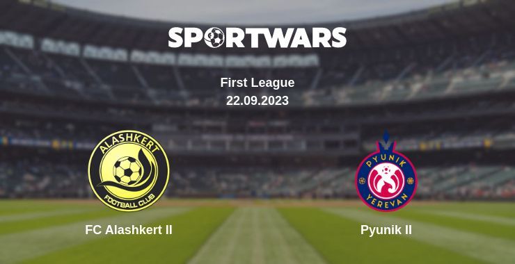 FC Alashkert II — Pyunik II watch online for free 22.09.2023