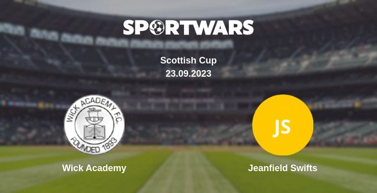 Wick Academy — Jeanfield Swifts watch online for free 23.09.2023