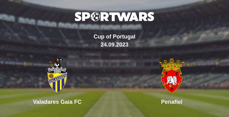 Valadares Gaia FC — Penafiel watch online for free 24.09.2023