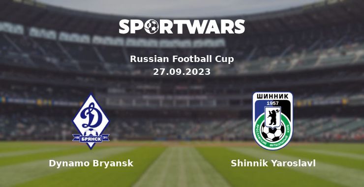 Dynamo Bryansk — Shinnik Yaroslavl watch online for free 27.09.2023