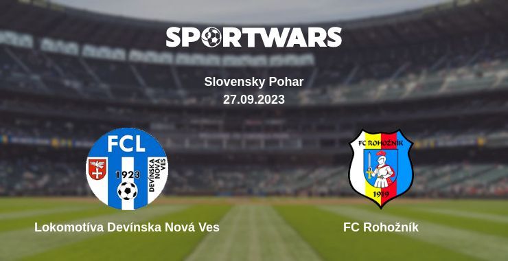 Lokomotíva Devínska Nová Ves — FC Rohožník watch online for free 27.09.2023