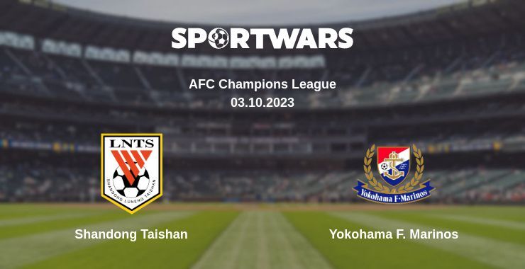 Shandong Taishan — Yokohama F. Marinos watch online for free 03.10.2023