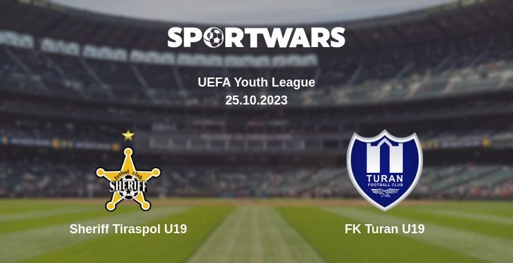 Sheriff Tiraspol U19 — FK Turan U19 watch online for free 25.10.2023