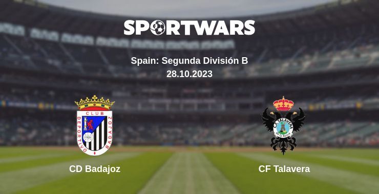 CD Badajoz — CF Talavera watch online for free 28.10.2023