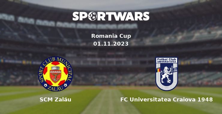 SCM Zalău — FC Universitatea Craiova 1948 watch online for free 01.11.2023