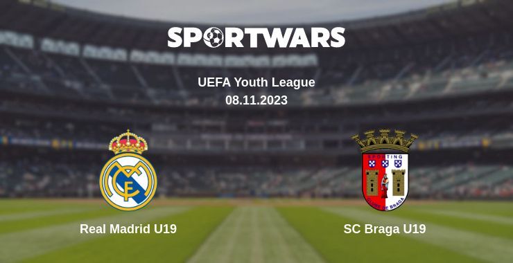 Real Madrid U19 — SC Braga U19 watch online for free 08.11.2023