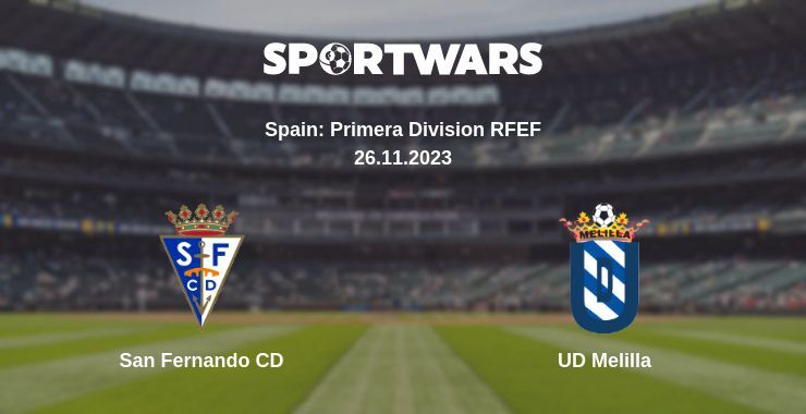 San Fernando CD — UD Melilla watch online for free 26.11.2023