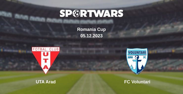 UTA Arad — FC Voluntari watch online for free 05.12.2023