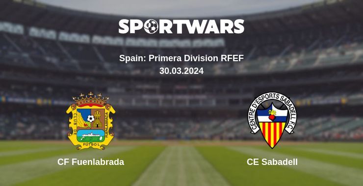 CF Fuenlabrada — CE Sabadell watch online for free 30.03.2024