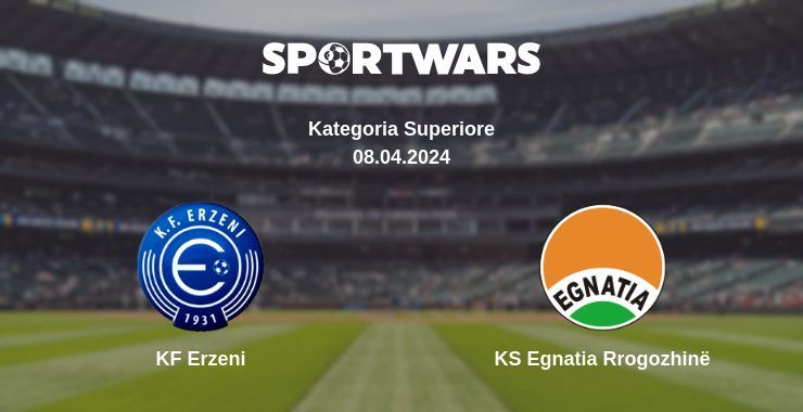 KF Erzeni — KS Egnatia Rrogozhinë watch online for free 08.04.2024